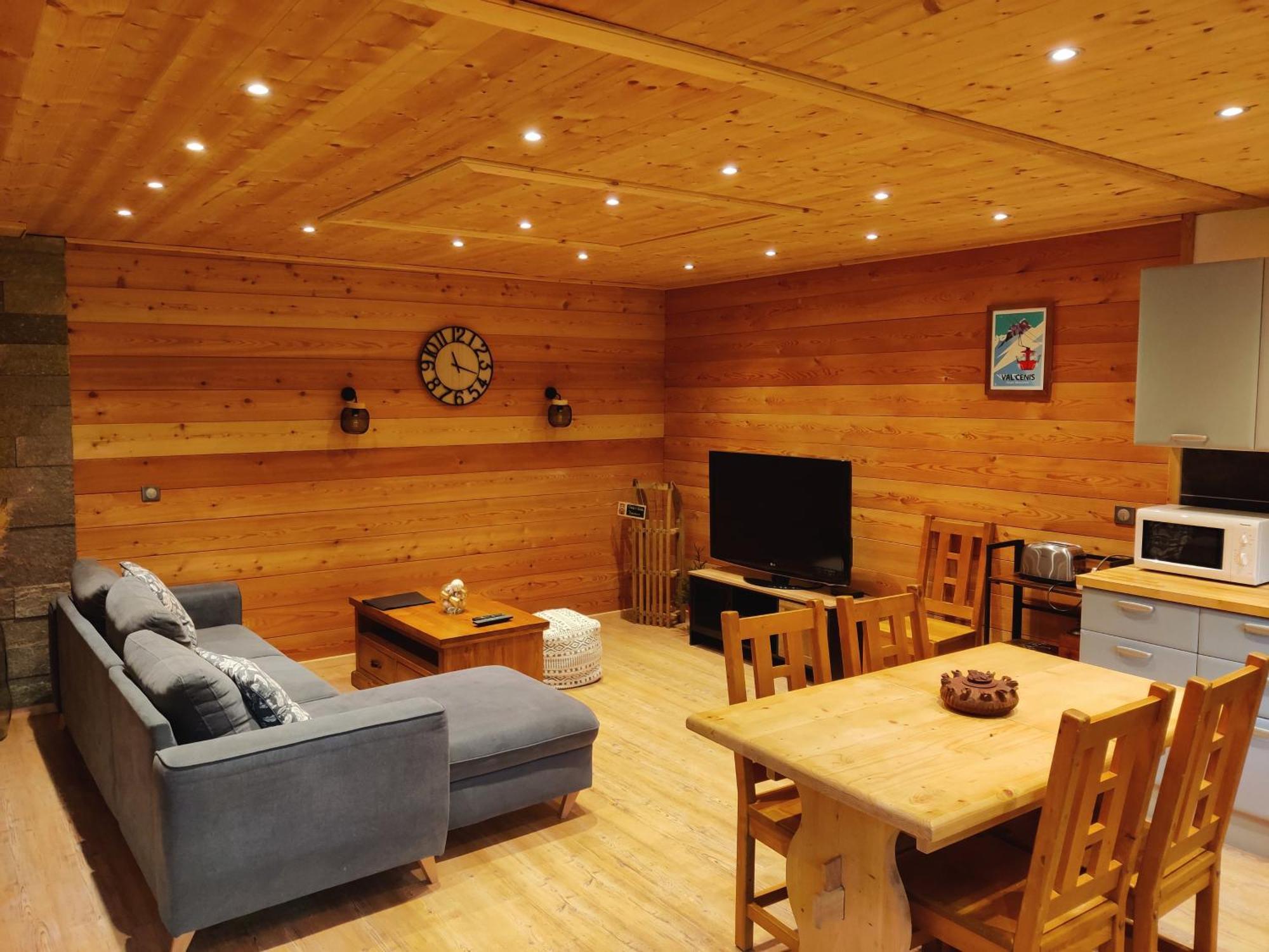 L'Appartement Montagnard D'Estelle 4-6 Personnes Lanslebourg-Mont-Cenis Buitenkant foto
